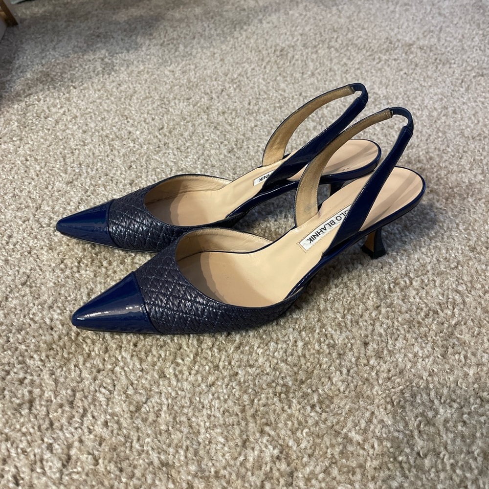 Manolo Blahnik Kitten Heels size 39